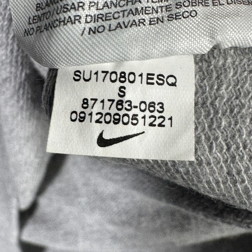 Nike‎ Sweatshirt Mens Small Crewneck Pullover Swoosh 871763-063